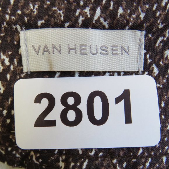 Van Heusen* Women's Extensible Stretch BOHO Print 2.5" Waist Leggings~ Size 6 - Picture 3 of 11